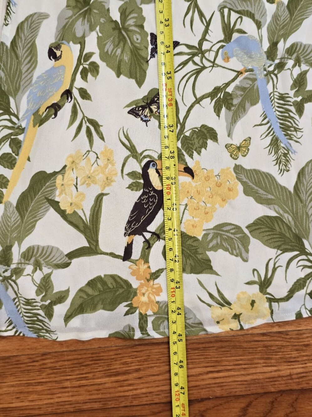 Reformation Cassandra Midi Dress In Tropics Print Sz.0 Slit Adjustable Straps - Picture 15 of 16